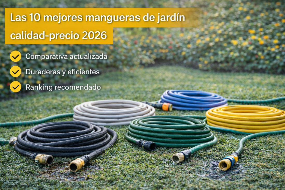 Las 10 mejores mangueras de jardín calidad-precio 2026