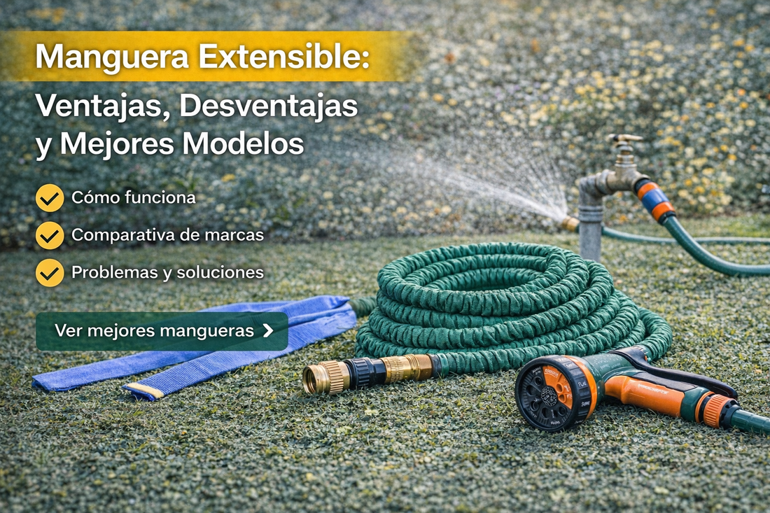 Manguera Extensible. Mejor que Lidl | Guía 2026 | Flexigobe