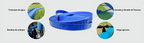 Manguera Plana azul Gobeflat.