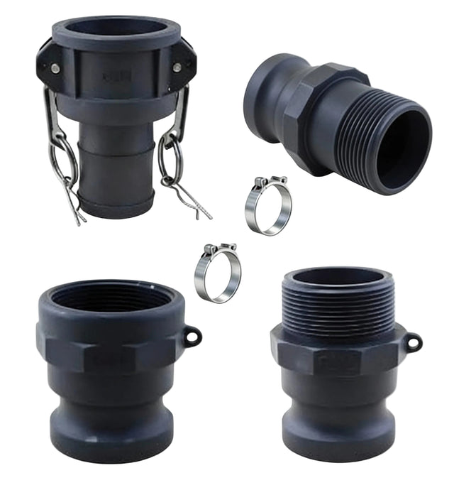 Acoples Camlock Tipo A, C, E y F