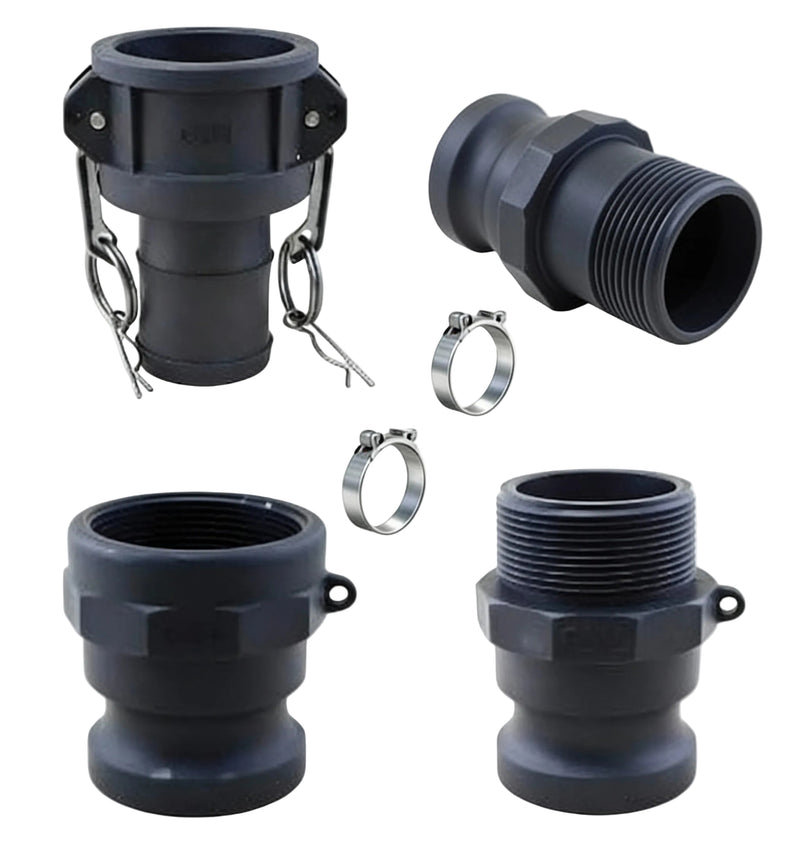 Acoples Camlock Tipo A, C, E y F